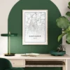 Ahmedabad - Digital Map - Print - Image 2