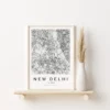 New Delhi - Digital Map - Print