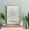 Chennai - Digital Map - Print - Image 3
