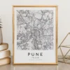 Pune - Digital Map - Print - Image 3