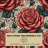 Digital Pattern/ Prints- Rose (Repeatable/ Tile)