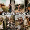 Warm & Moody Lightroom Mobile & Desktop Lightroom Presets